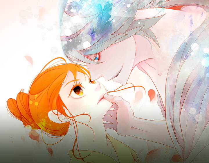 La serpiente azul y la luna roja